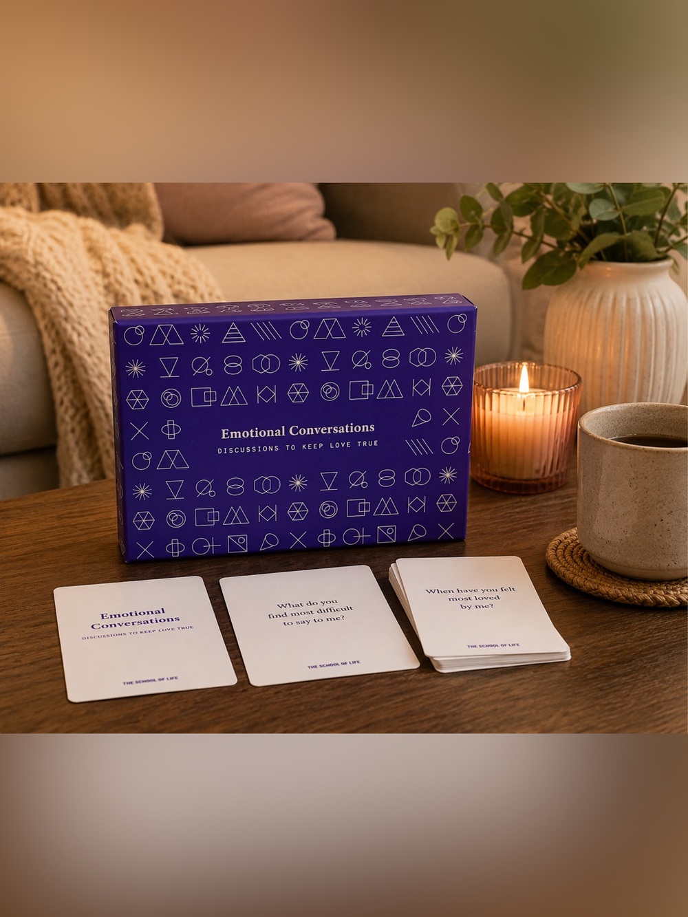 Emotional Conversations Card Game Couples Communication Cards The School of Life